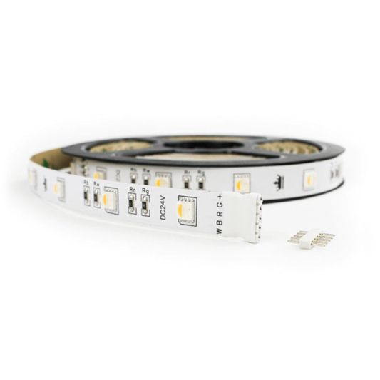 1 meter complete set RGBW led strip met Zigbee controller