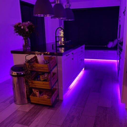 10 meter complete set RGBWW led strip met Zigbee controller