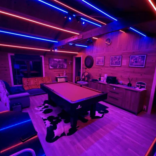 17 meter complete set RGBWW led strip met Zigbee controller