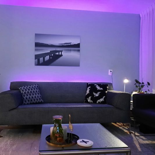 9 meter complete set RGBW led strip met Zigbee controller