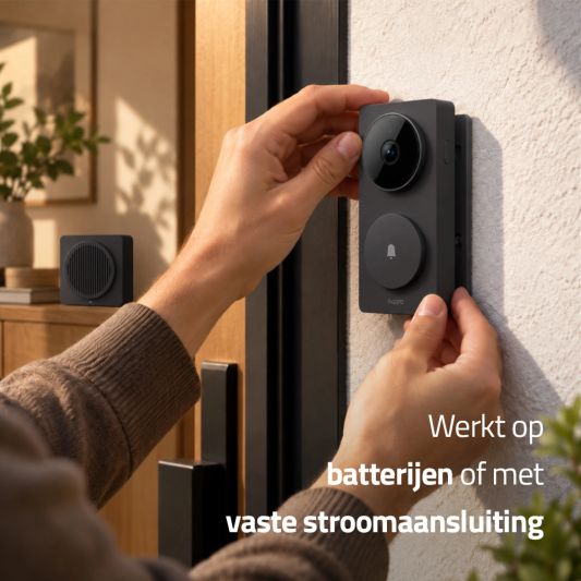 Aqara Doorbell Camera Hub G410 Select – Zwart