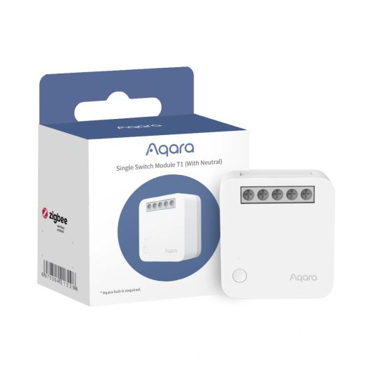 Aqara Single Switch T1 met neutrale draad