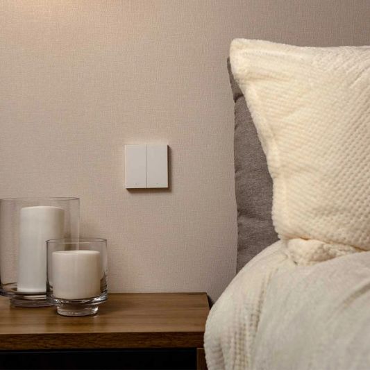 Aqara Smart Wall Switch H1 - geen neutrale draad - dubbele schakelaar
