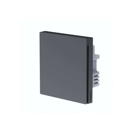 Aqara Smart Wall Switch H1 - met neutrale draad - enkele schakelaar - grijs