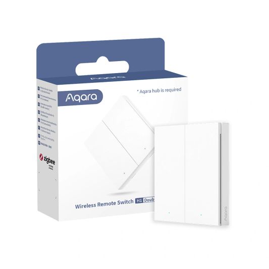 Aqara Wireless Remote Switch H1 (Double Rocker)
