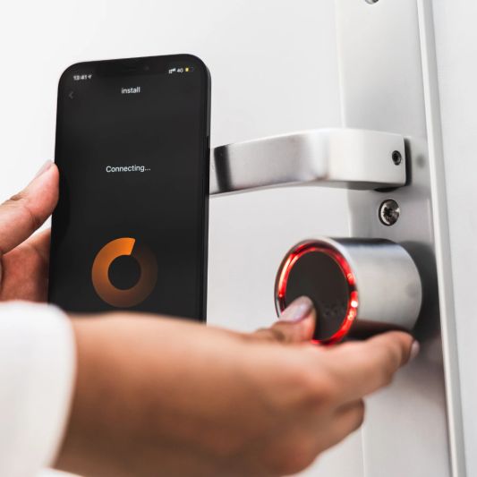 Bold SX-33 Smart Cylinder slim deurslot incl. Bold Connect - max. 35mm binnen en 30-45mm buiten