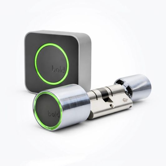 Bold SX-33 Smart Cylinder slim deurslot incl. Bold Connect - max. 35mm binnen en 30-45mm buiten
