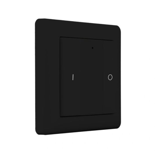 Draadloze Zigbee schakelaar van EcoDim - Geschikt voor 1 groep - Zwarte kleur