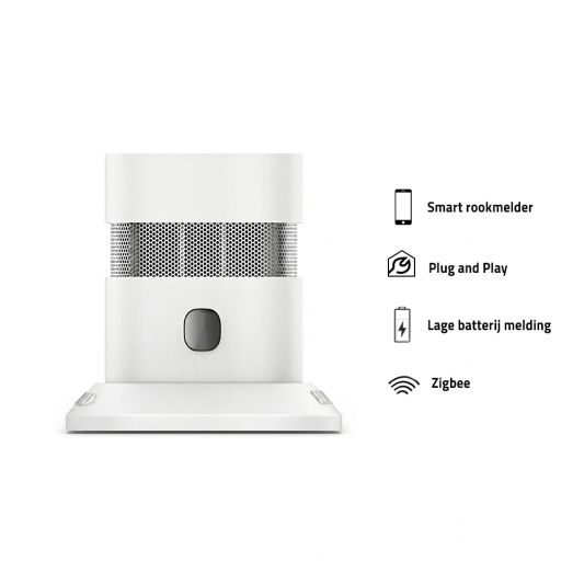 Heiman smart zigbee rookmelder- voordeelset 3 stuks