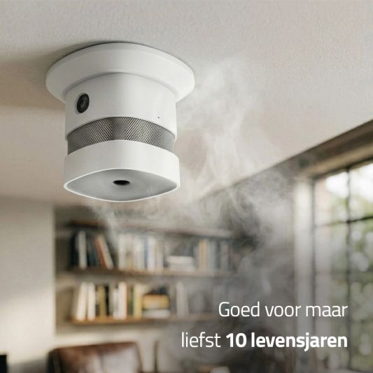 Heiman smart zigbee rookmelder- voordeelset 3 stuks