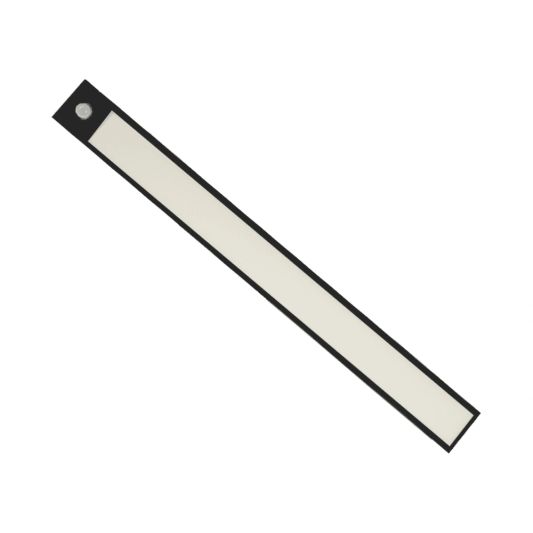 Kastverlichting met sensor - Dual White - 30cm - Oplaadbaar - Zwart - Voordeelset van 4 stuks