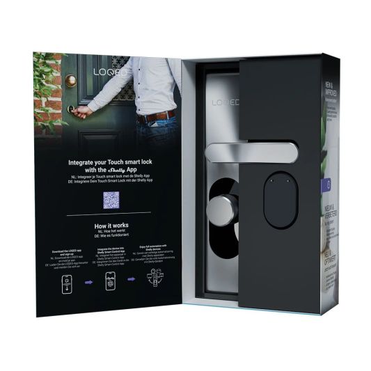 Loqed Touch Smart Lock Stainless Steel