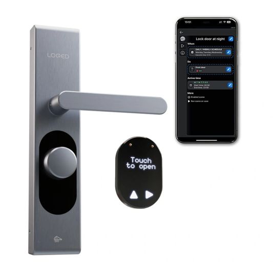 Loqed Touch Smart Lock Stainless Steel