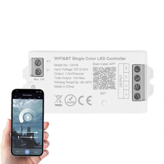 Losse wifi controller voor witte led strips