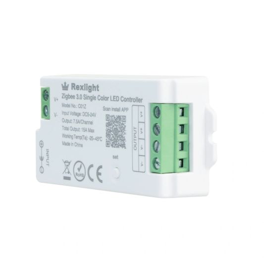Losse Zigbee controller voor witte led strips