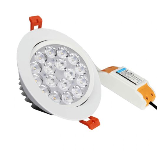 Wifi set met 1 tot 4 RGBWW led inbouwspots 9 Watt