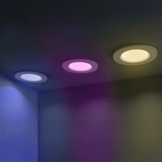 Milight led spot RGBWW 4 Watt MR16 fitting 12V - Voordeelset van 6 stuks