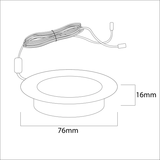 RexTech 1-pack RGBWW Spot Set Zwart