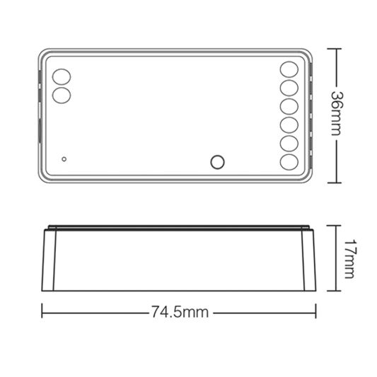 RexTech RGBWW Inbouwspot Wit 2 pack