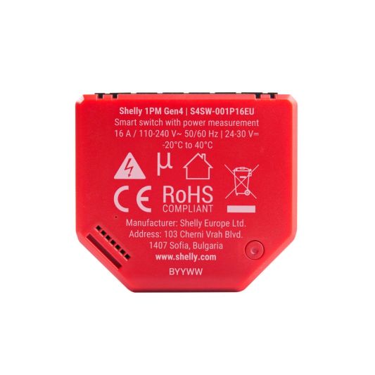 Shelly 1PM Gen4
