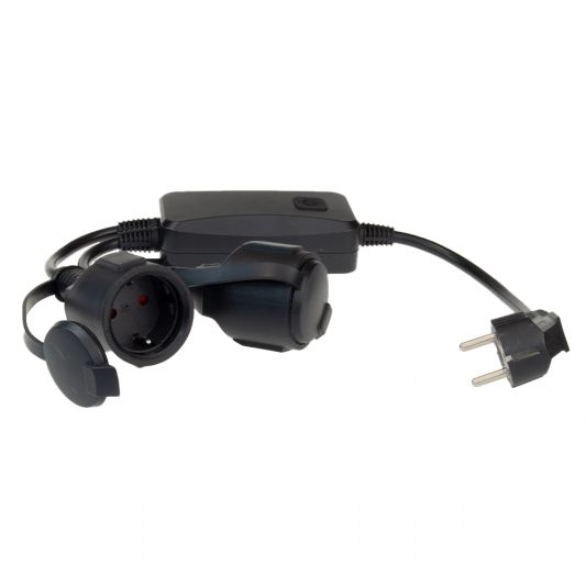 Slimme buitenstekker dubbel