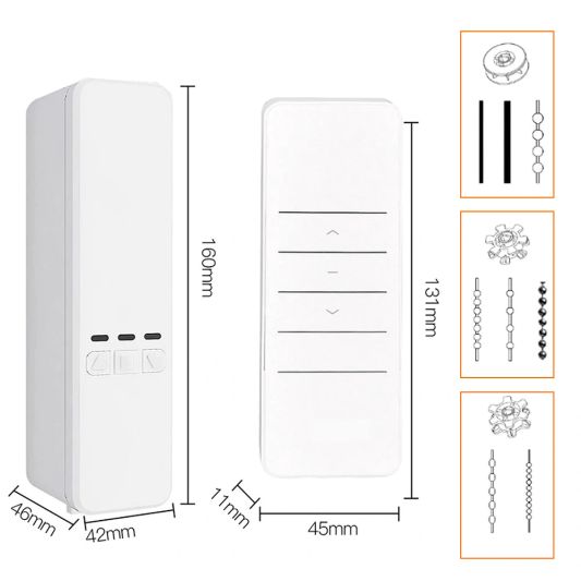 Slimme rolgordijn motor