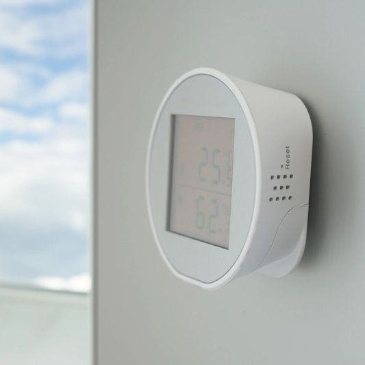 Slimme wifi klimaatsensor met display