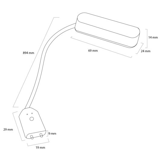 Slimme Wifi waterlek sensor met kabel