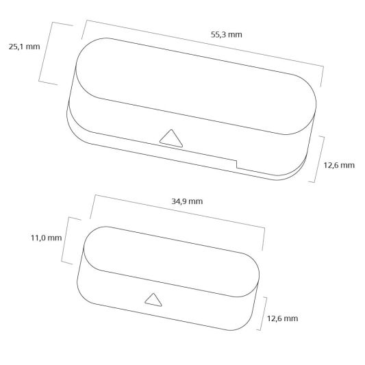Slimme Zigbee deursensor - voordeelset
