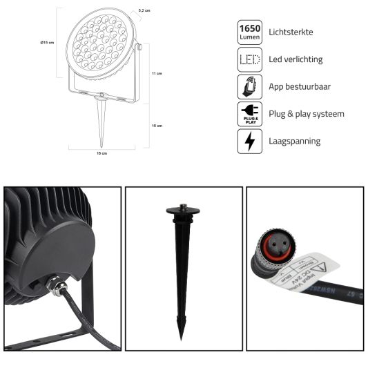 Slimme Zigbee prikspot 15W - Starterset