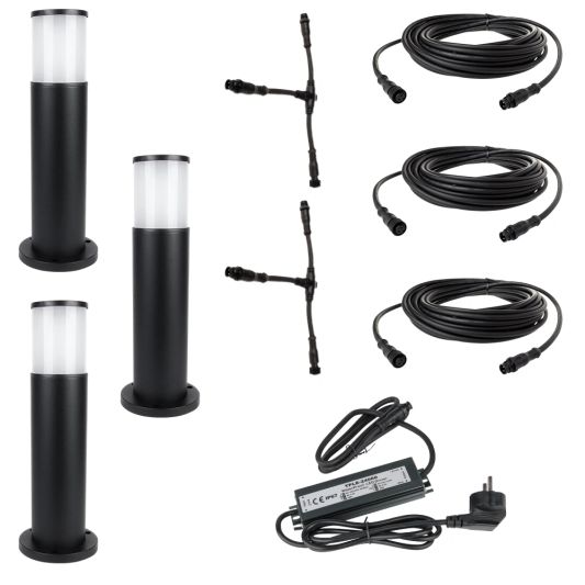 Slimme Zigbee staande lamp 9W rond - Starterset