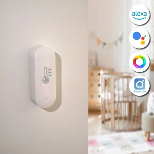 Slimme Zigbee temperatuursensor - Set van 4