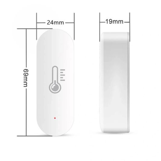 Slimme Zigbee temperatuursensor - Set van 6