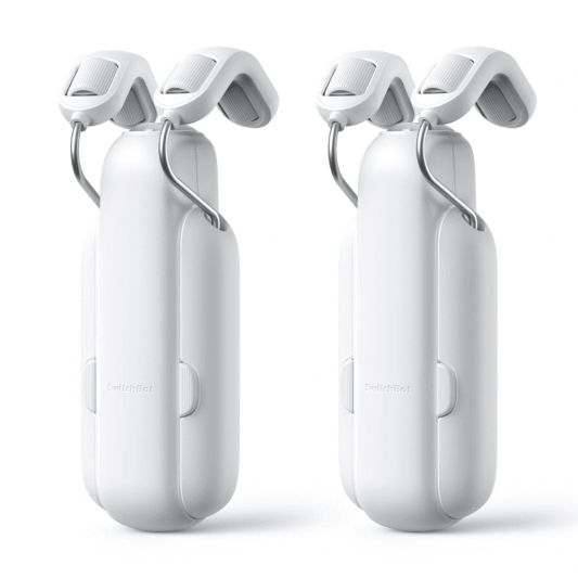 SwitchBot Curtain 3 voor roede - Set van 2