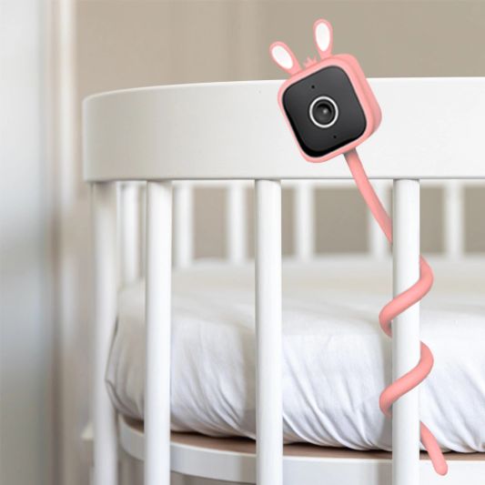 Tuya Baby camera | Met huil- en bewegingsdetectie | Roze