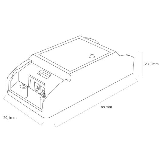Slimme wifi schakelaar - 10A - 2200W - Set van 4