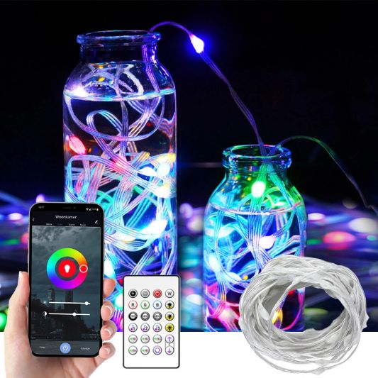 Tuya dreamcolor RGB fairy lights - 10 meter - Inclusief IR-afstandsbediening
