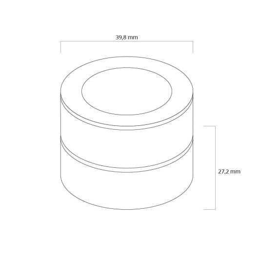 Draadloze 2-in-1 slimme Zigbee knop