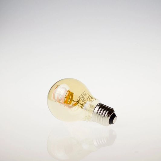 Tuya slimme led filament lamp goud - E27 fitting kogelvormig - Dual White