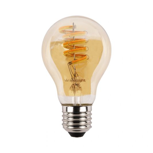 Tuya slimme led filament lamp goud - E27 fitting kogelvormig - Dual White