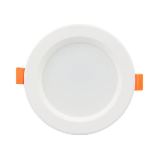 Wifi slimme led lamp 7 watt - Downlight - RGBWW Multicolor en Wit - Voordeelset van 6 stuks