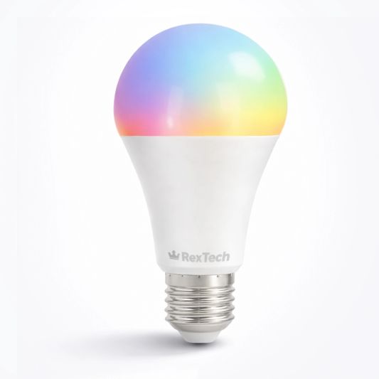 Tuya slimme led lamp 9 watt - E27 fitting - RGBWW Multicolor en Wit