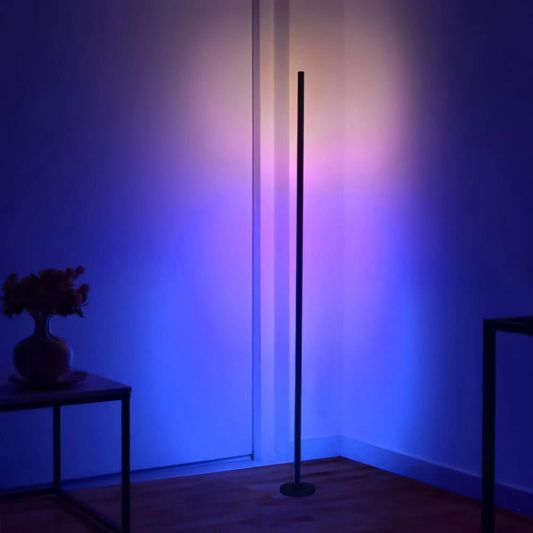Tuya vloerlamp met dreamcolor ledstrip - Inclusief afstandsbediening