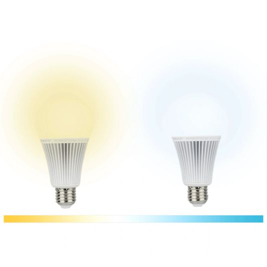 WIFI LED lamp RGBW 9W E27 fitting voordeelset van 6