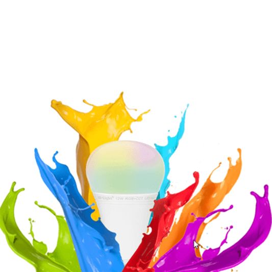 Wifi LED lamp RGBWW 12 Watt E27 fitting voordeelset van 3