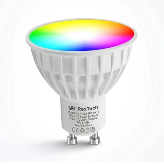 WIFI LED spot RGBWW 4W GU10 fitting