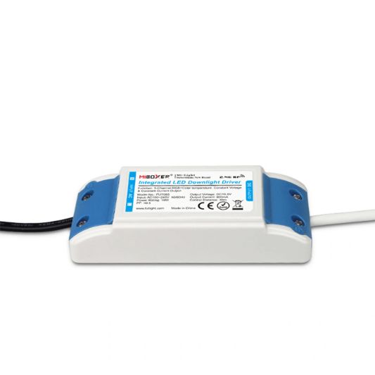 Wifi set met 1 tot 4 RGBWW led inbouwspots 18 Watt