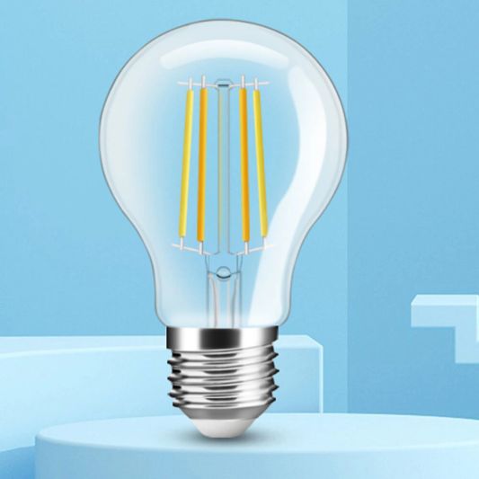 Wifi set met Dual White smart filament lamp van Milight 7W E27 fitting - A60 model - Met wifi module