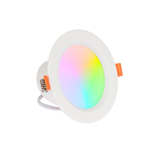Wifi slimme led lamp 7 watt - Downlight - RGBWW Multicolor en Wit