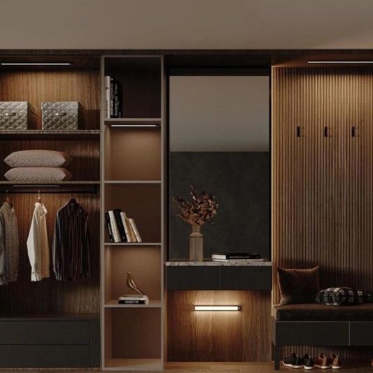 Yeelight kastverlichting met sensor 20 cm - Warm wit licht - Oplaadbare batterij - Voordeelset van 2 stuks